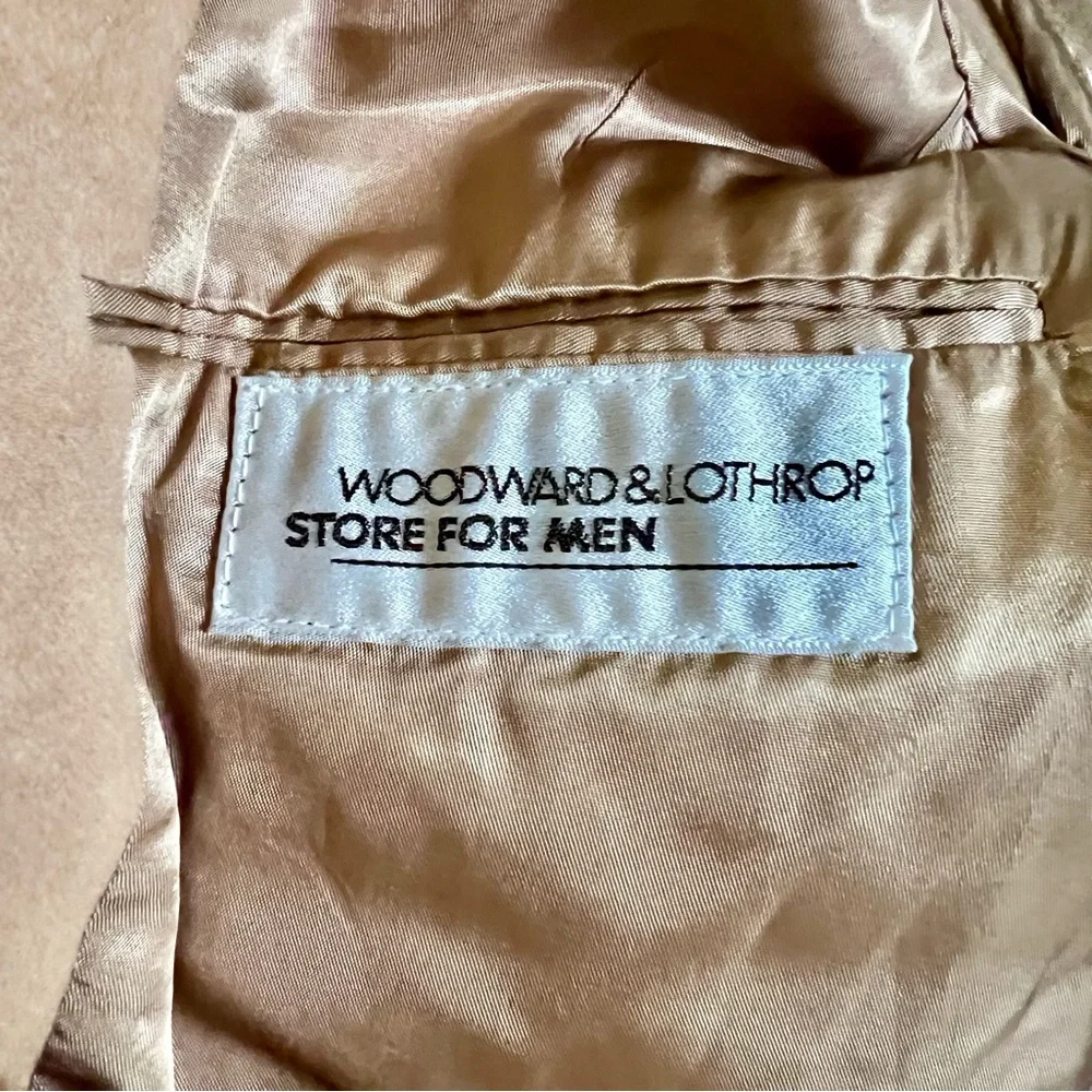 Bill Blass VTG 100% Camel Hair Wool Blazer Sport Coat Tan Size Large